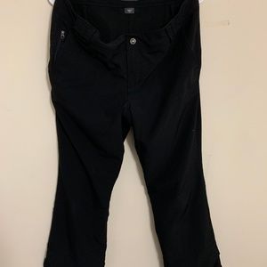Eddie Bauer Black Fleece Ski Pants